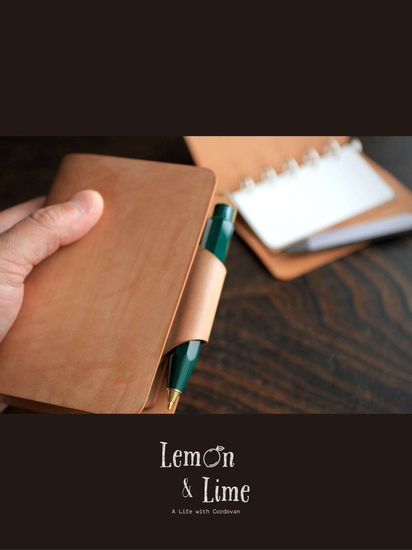 Shell Organizer (Mini 5 / 15mm)【Horween】シェルコードバンのシステム手帳 (ミニ5穴 / 15mm)