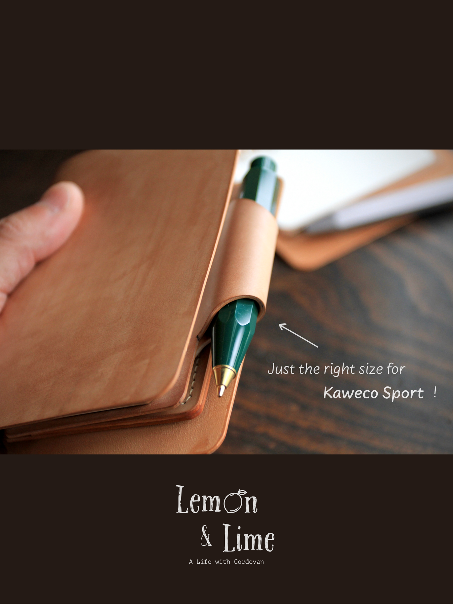 Shell Organizer (Mini 5 / 15mm)【Horween】シェルコードバンのシステム手帳 (ミニ5穴 / 15mm)