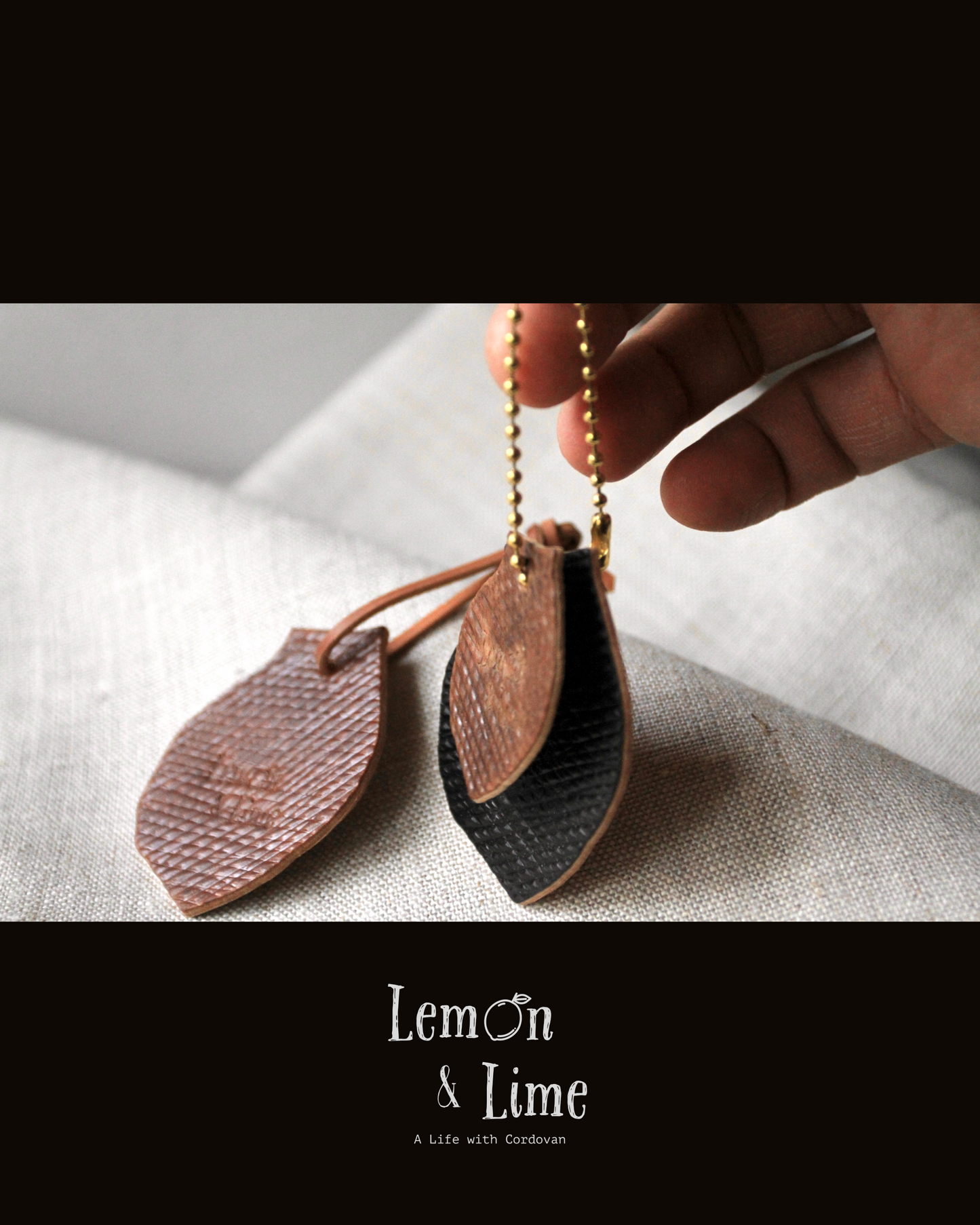 Shell Charm【Horween】シェルコードバン型のチャーム