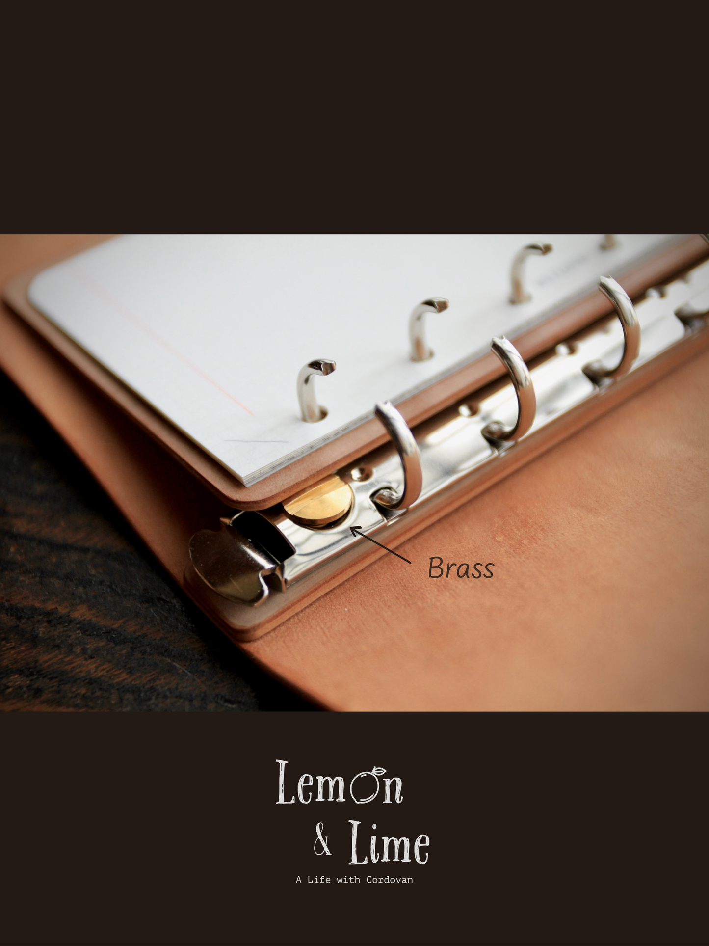 Shell Organizer (Mini 5 / 15mm)【Horween】シェルコードバンのシステム手帳 (ミニ5穴 / 15mm)