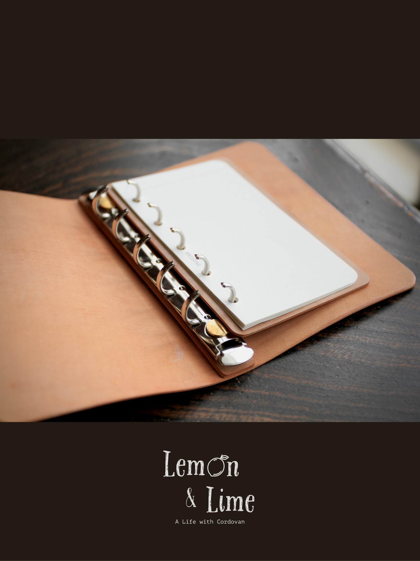 Shell Organizer (Mini 5 / 15mm)【Horween】シェルコードバンのシステム手帳 (ミニ5穴 / 15mm)