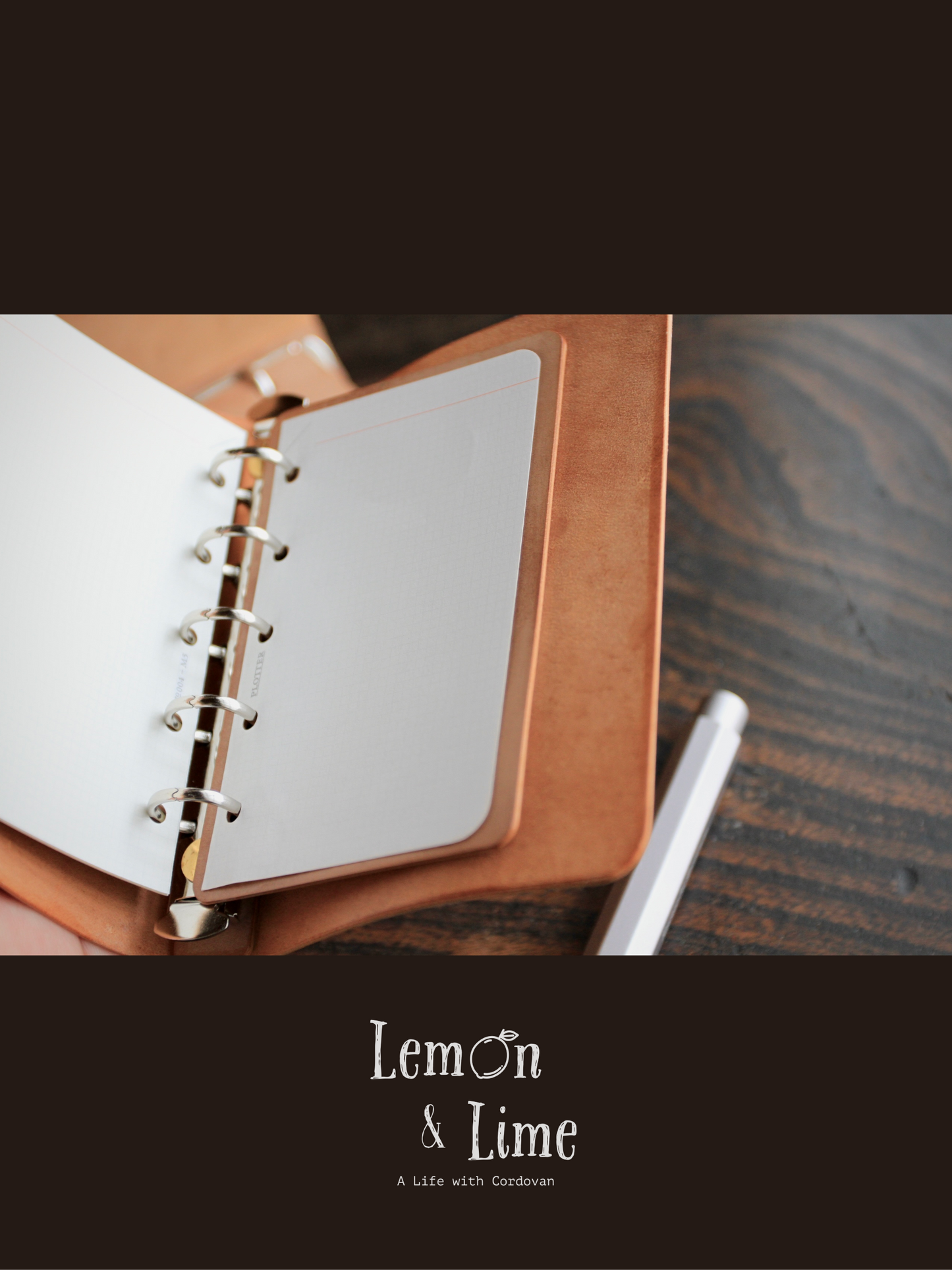 Shell Organizer (Mini 5 / 15mm)【Horween】シェルコードバンのシステム手帳 (ミニ5穴 / 15mm)