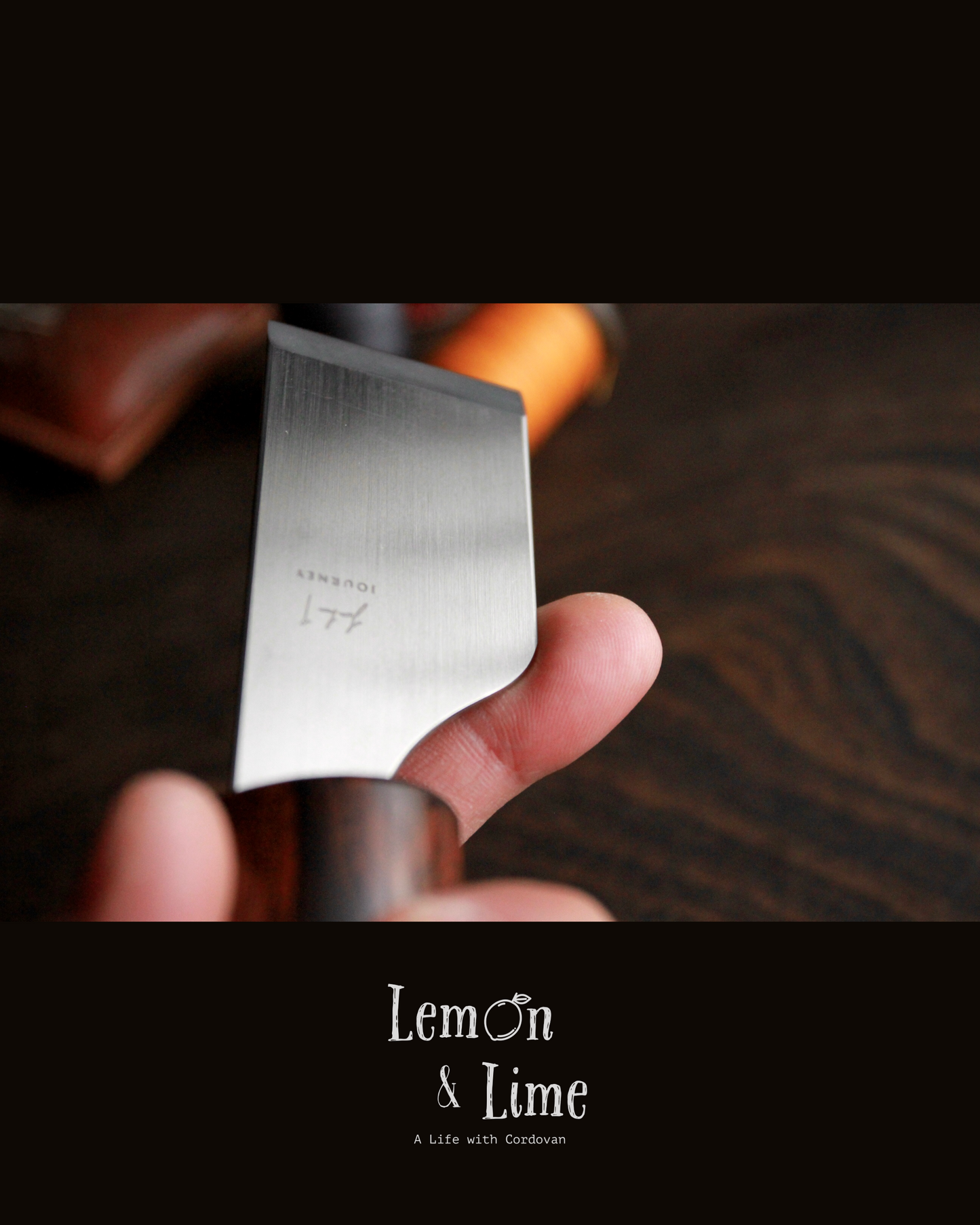 * 革包丁 - Journey Skiver -【Jun Lin】the Classic Japanese Leather Knife