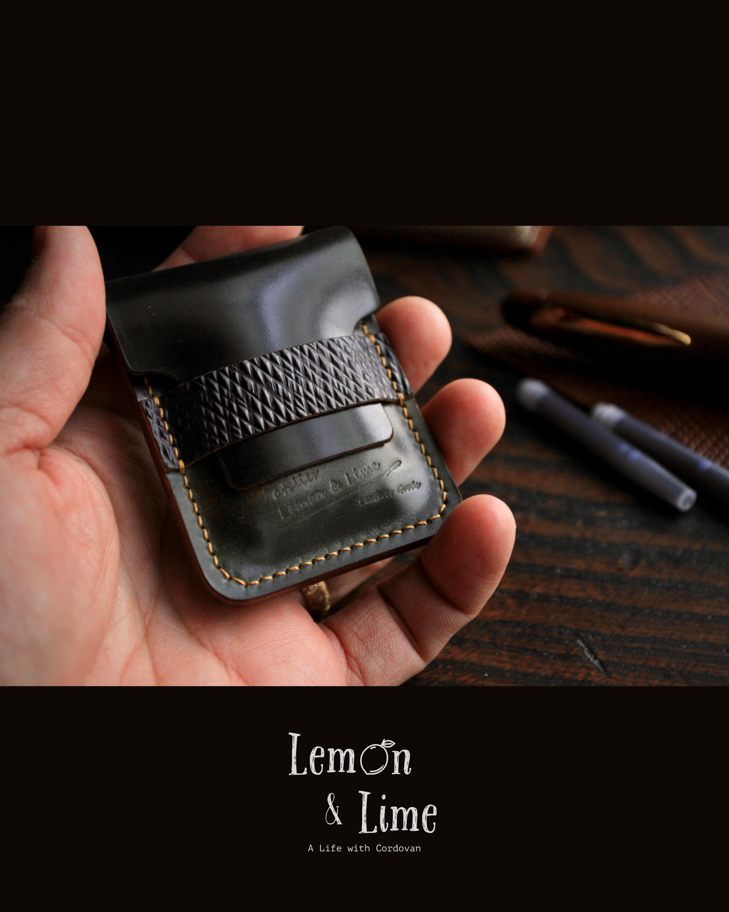 Shell Cartridges Case【Horween】シェルコードバンのカートリッジシース