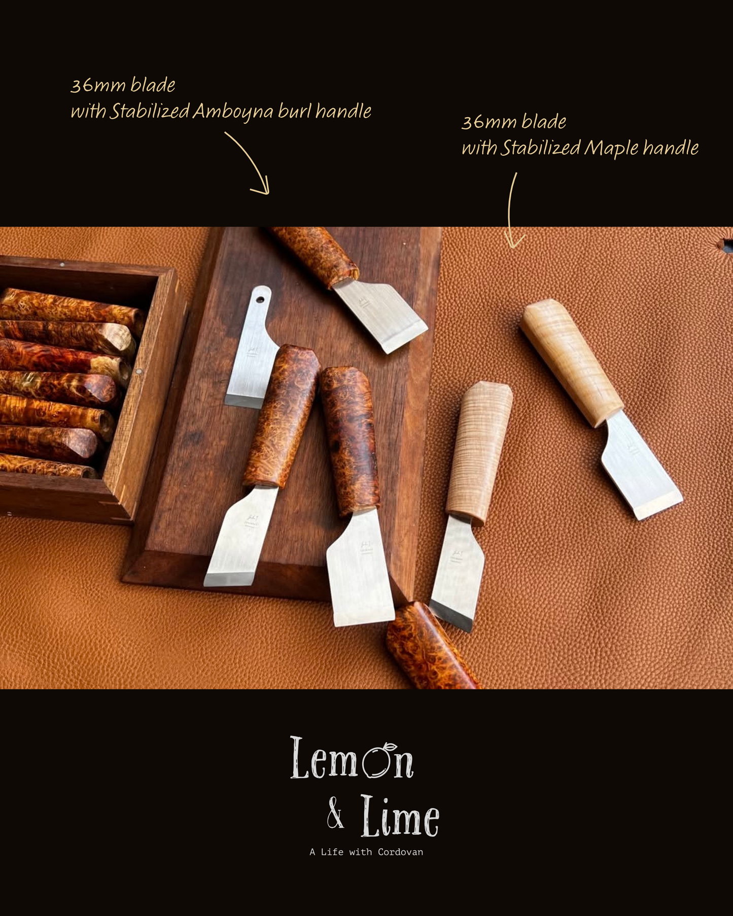 * 革包丁 - Journey Skiver -【Jun Lin】the Classic Japanese Leather Knife