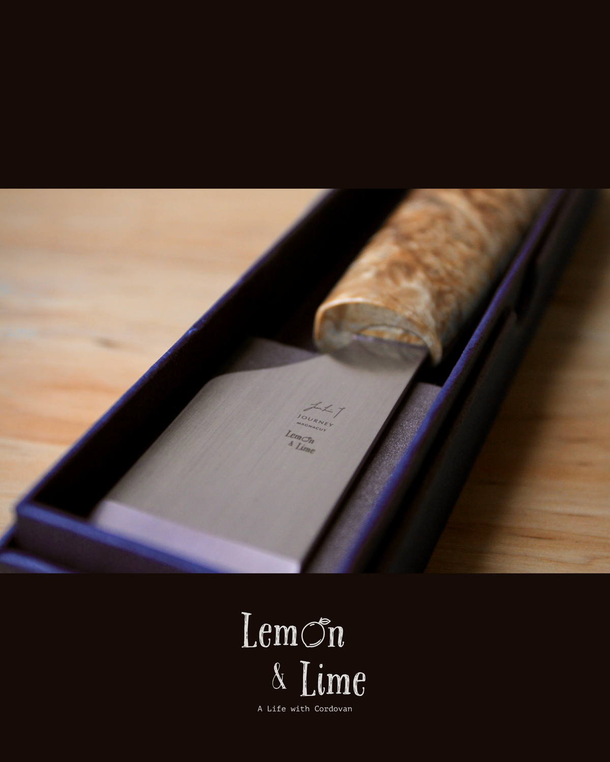 * マグナカット製 革包丁 - Journey Skiver -【Jun Lin】the Japanese Leather Knife