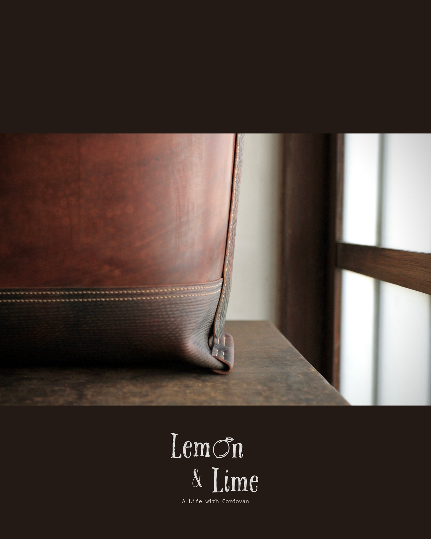 Shell Bag / Medium-Sized Shell Tote【Horween】シェルコードバンのトートバッグ、ミディアムサイズ