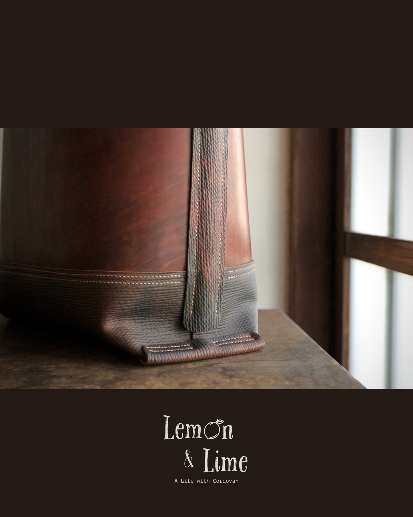 Shell Bag / Medium-Sized Shell Tote【Horween】シェルコードバンのトートバッグ、ミディアムサイズ