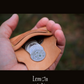 Shell Wallet / Simple / Coin Purse with Strap【Horween】シェルコードバンでつくったストラップで留める小銭入れ (コピー)