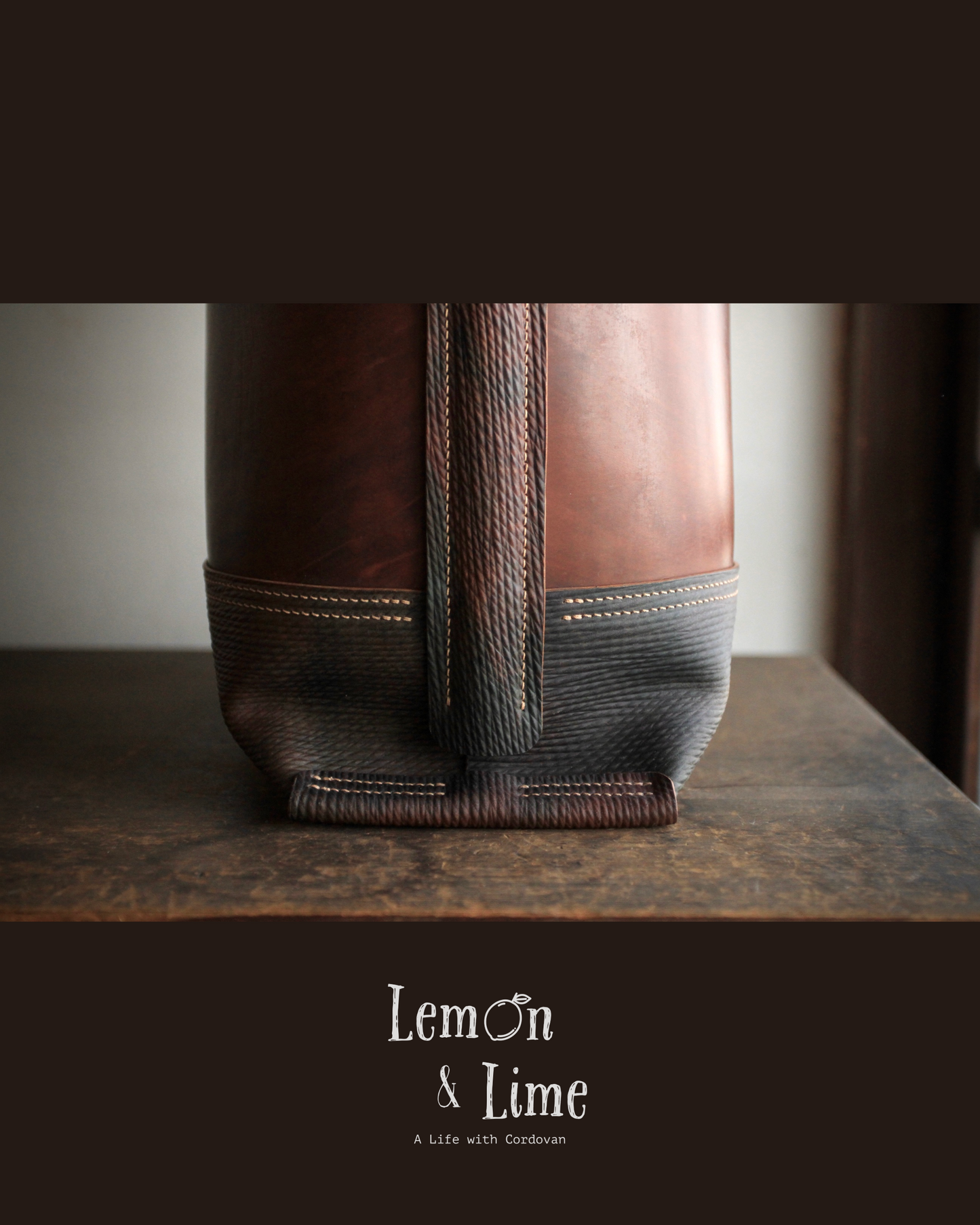 Shell Bag / Medium-Sized Shell Tote【Horween】シェルコードバンのトートバッグ、ミディアムサイズ